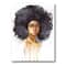 Designart - Portrait of African American Woman X - Modern Canvas Wall Art Print
